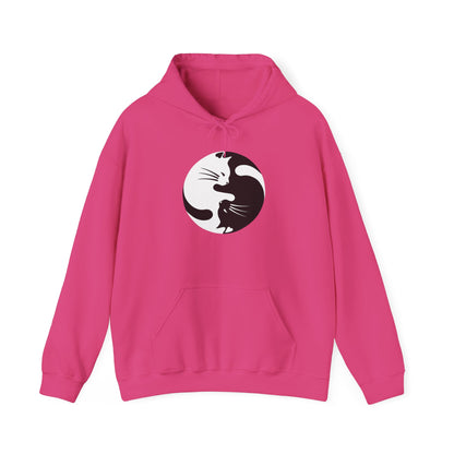 Yin Yang Kitties Hoodie Sweatshirt