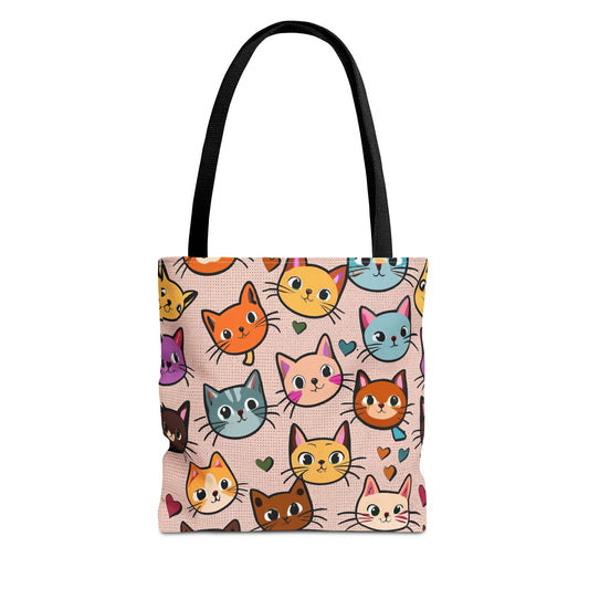 Chibi Cats Tote Bag