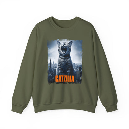 Catzilla Movie Crewneck Sweatshirt