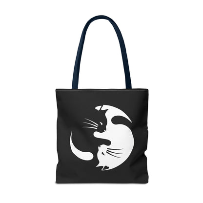 Yin Yang Kitties Tote Bag