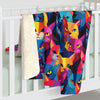 Prismatic Paws Sherpa Fleece Blanket