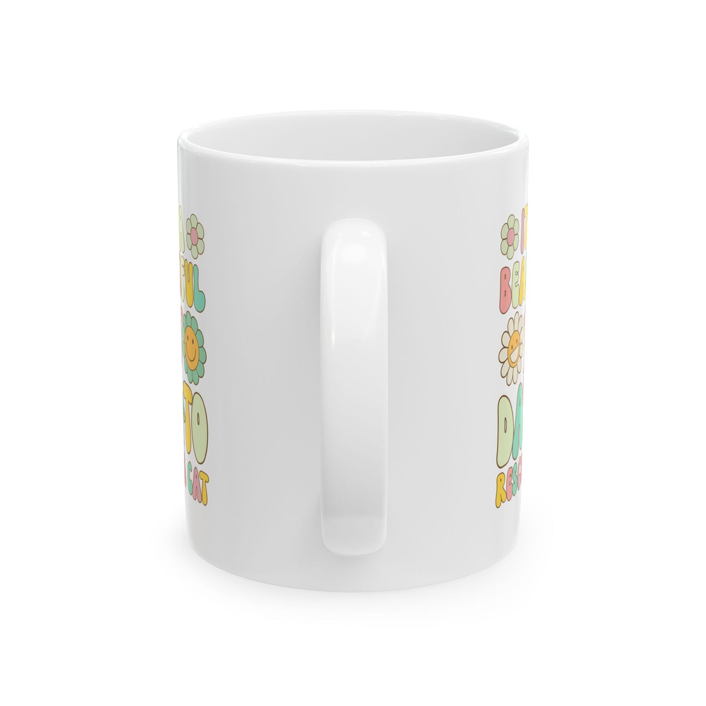 It’s a Beautiful Day to Rescue a Cat Coffee Mug