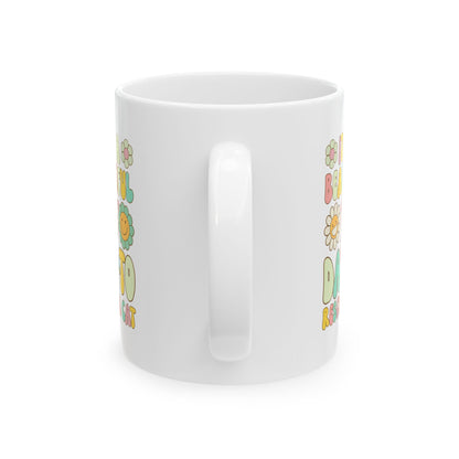 It’s a Beautiful Day to Rescue a Cat Coffee Mug