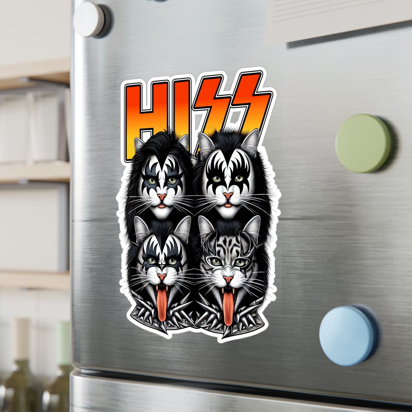 Hiss Band Vinyl Decal