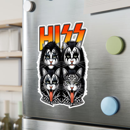 Hiss Band Vinyl Decal