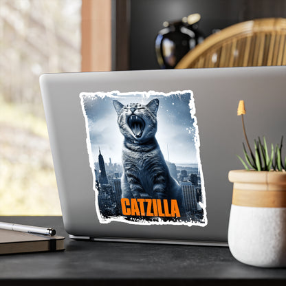 Catzilla Movie Vinyl Decal