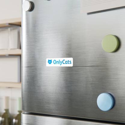 OnlyCats Logo Vinyl Decal Sticker