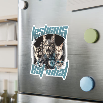 Lesbians Eat What?? Vinyl Decal