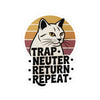 TRAP • NEUTER • RETURN • REPEAT Vinyl Decal Sticker