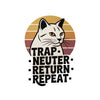 TRAP • NEUTER • RETURN • REPEAT Vinyl Decal Sticker