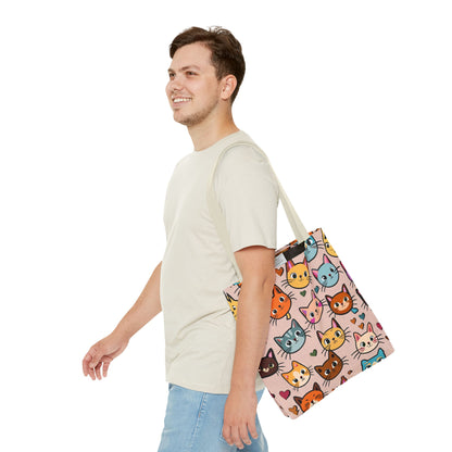 Chibi Cats Tote Bag