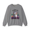 Catflix And Chill Crewneck Sweatshirt