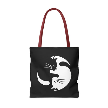 Yin Yang Kitties Tote Bag