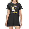 Freddie Purrcury Don't Stop Meow T-Shirt Dress