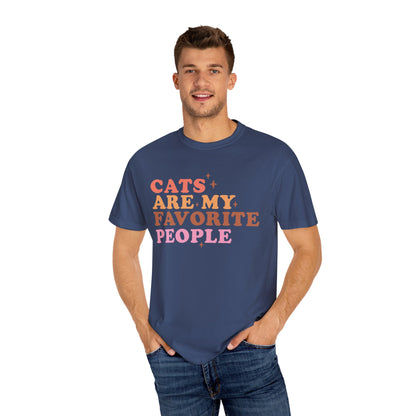 Cats Are My Favorite People T-Shirt