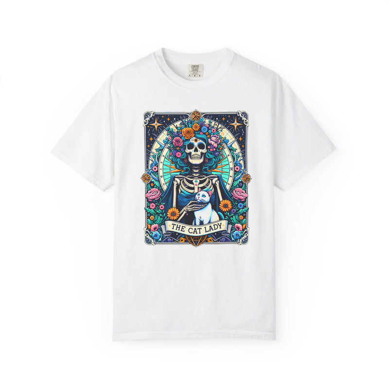 Cat Lady Tarot Card T-Shirt