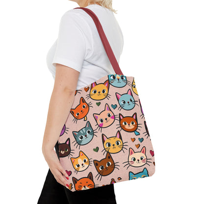 Chibi Cats Tote Bag