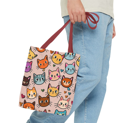 Chibi Cats Tote Bag