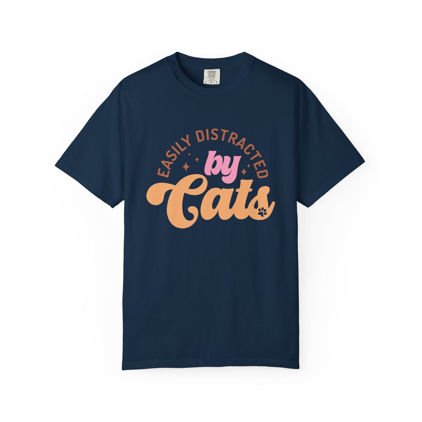 Easily Distracted By Cats T-Shirt