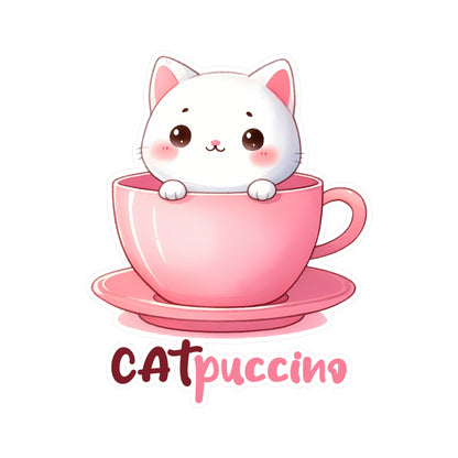 CATpuccino Vinyl Decal Sticker