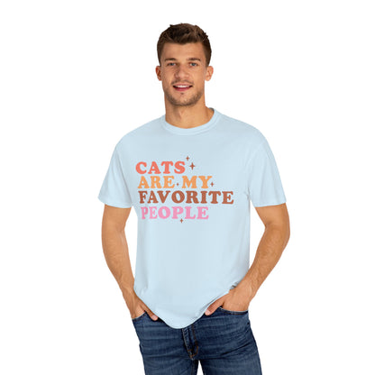 Cats Are My Favorite People T-Shirt