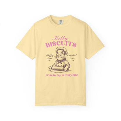 Kitty Biscuits Baker Cat T-Shirt