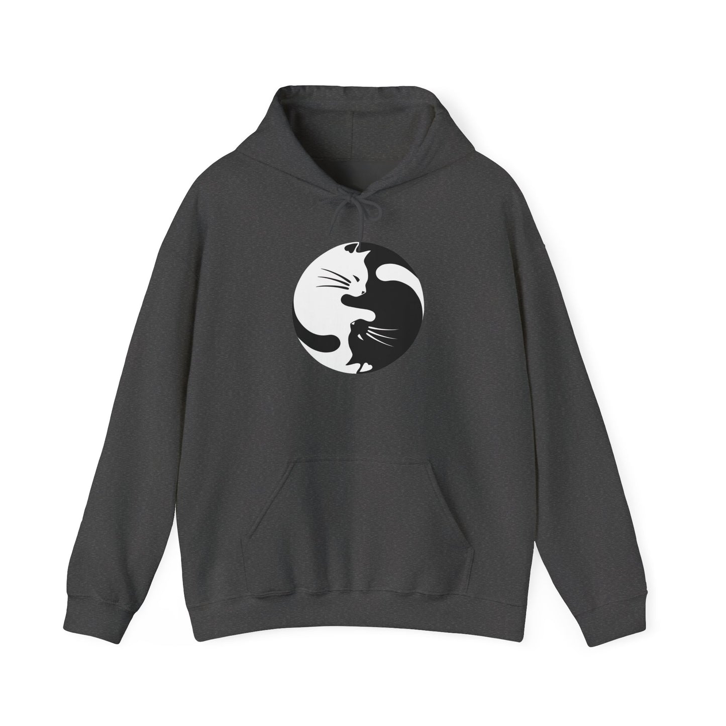 Yin Yang Kitties Hoodie Sweatshirt