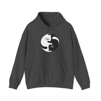 Yin Yang Kitties Hoodie Sweatshirt