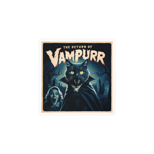 The Return Of Vampurr Movie Vinyl Decal