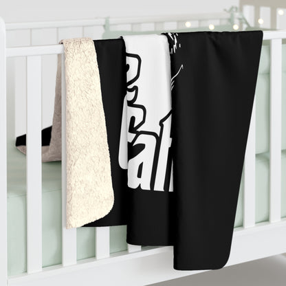 The Catfather Sherpa Fleece Blanket