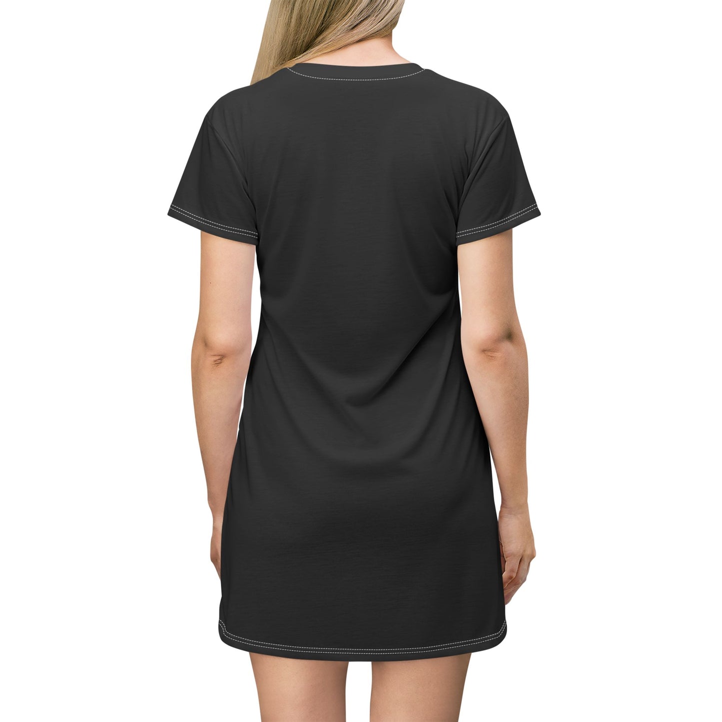 Yin Yang Kitties T-Shirt Dress