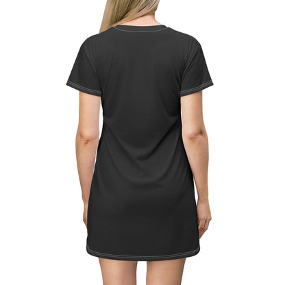 Yin Yang Kitties T-Shirt Dress