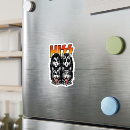 Hiss Band Vinyl Decal