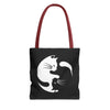 Yin Yang Kitties Tote Bag