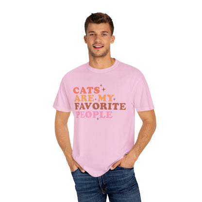 Cats Are My Favorite People T-Shirt