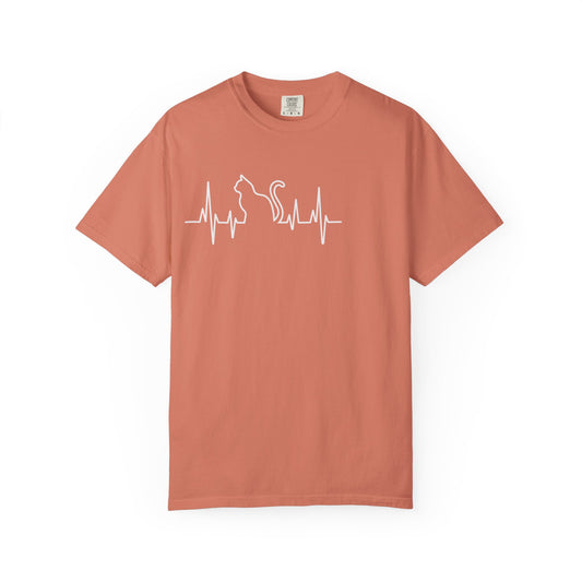 Cat In My Heartbeat T-Shirt