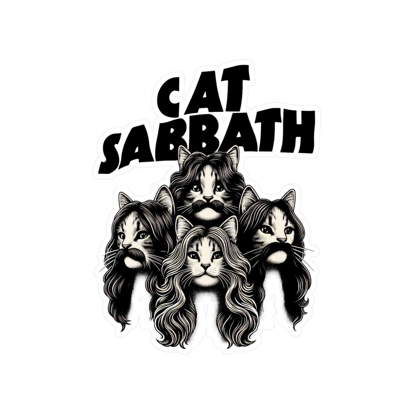 Cat Sabbath Vinyl Decal