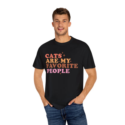 Cats Are My Favorite People T-Shirt