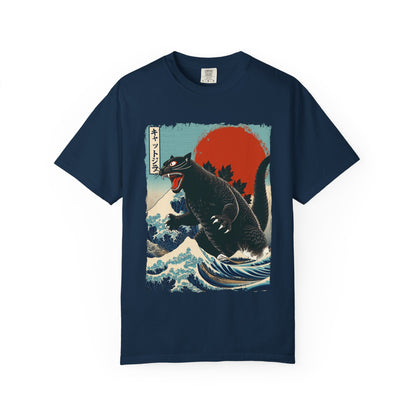 Catzilla Japanese Art T-Shirt