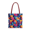 Prismatic Paws Tote Bag