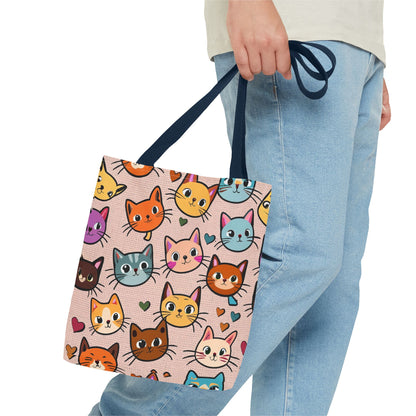 Chibi Cats Tote Bag
