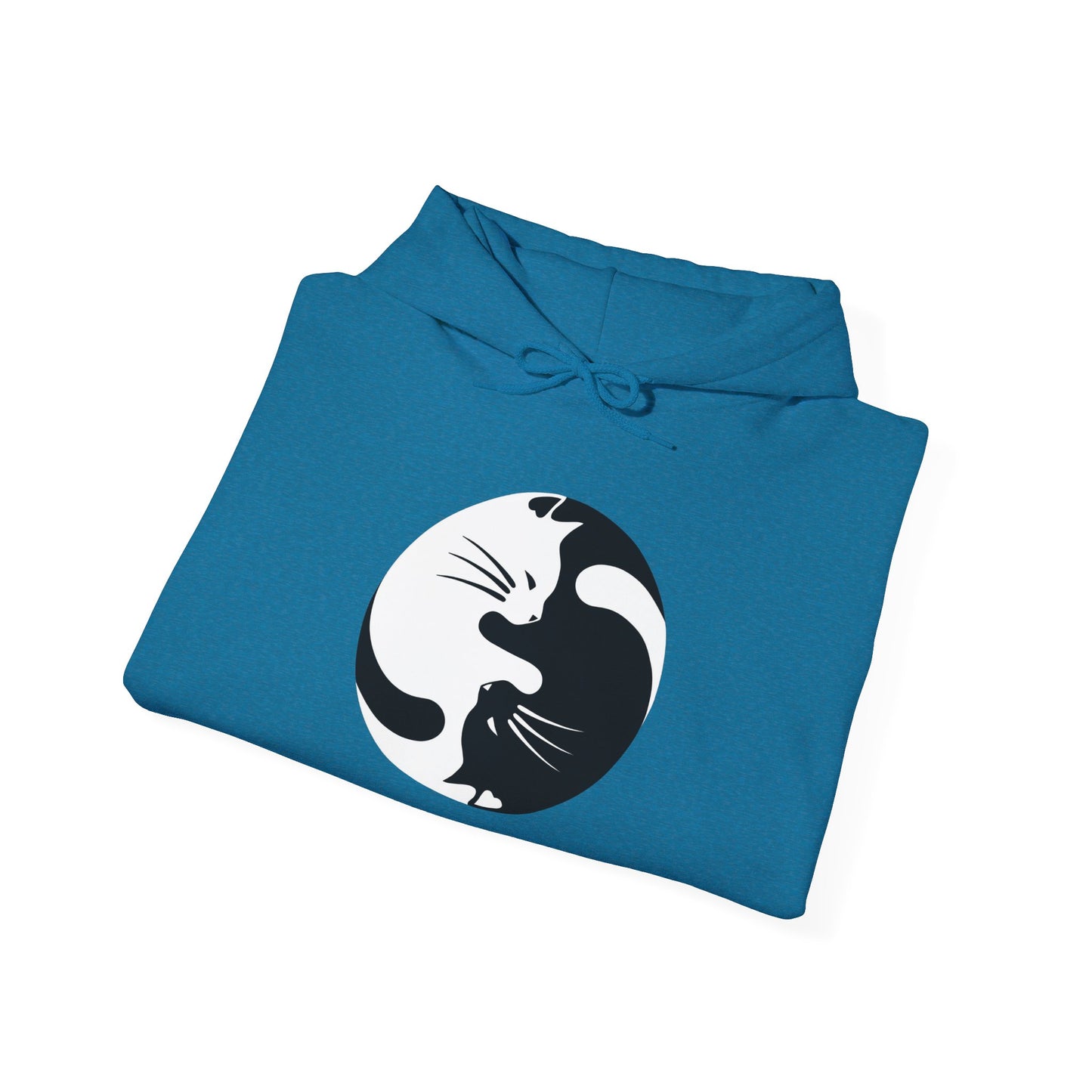 Yin Yang Kitties Hoodie Sweatshirt