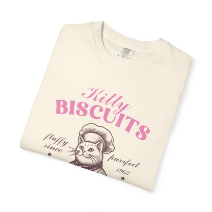 Kitty Biscuits Baker Cat T-Shirt