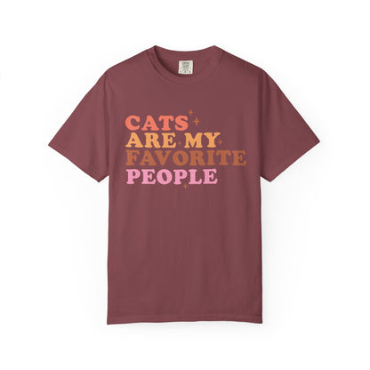 Cats Are My Favorite People T-Shirt