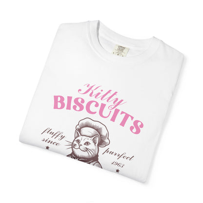 Kitty Biscuits Baker Cat T-Shirt
