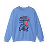 My Love Language Is Cats Crewneck Sweatshirt
