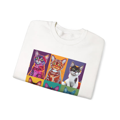Catty Warhol Crewneck Sweatshirt