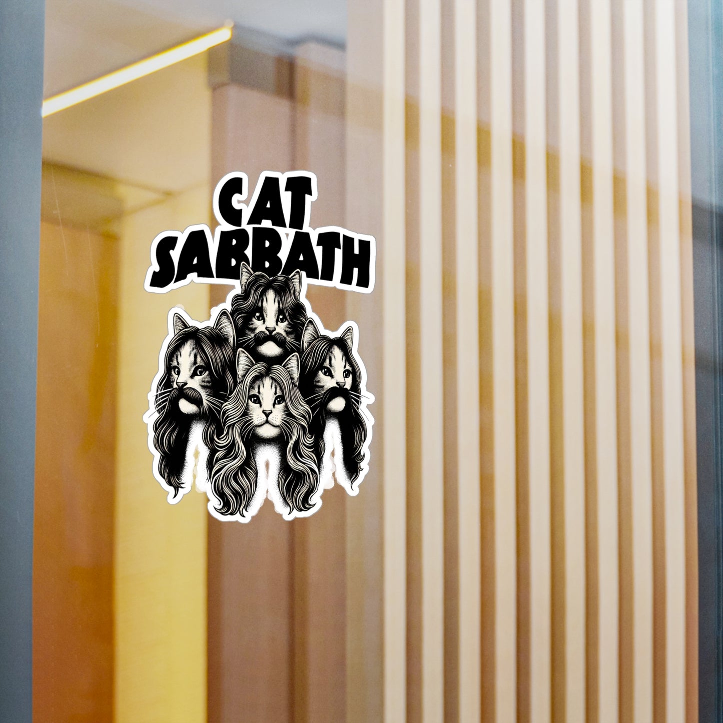 Cat Sabbath Vinyl Decal