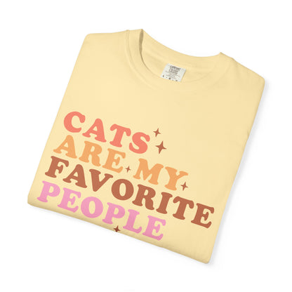 Cats Are My Favorite People T-Shirt