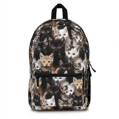 Cozy Kitten Crowd Backpack